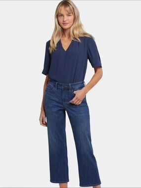 NYDJ Piper Crop Straight Jean